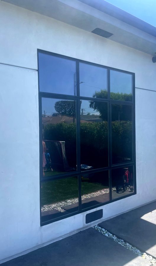 Picture window — window film installation, photo 1